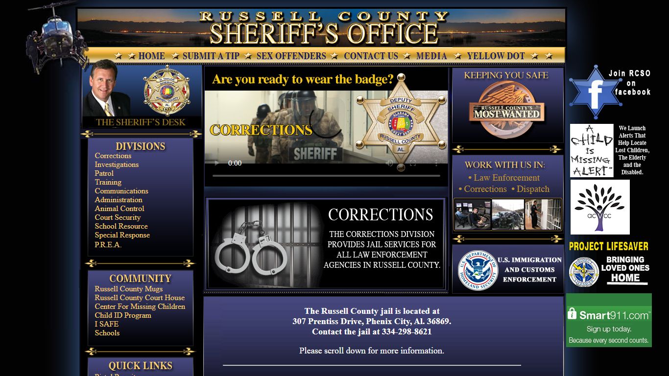 Welcome to RCSO Website